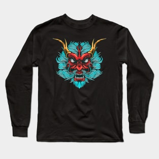 dragon illustration perfect for design Long Sleeve T-Shirt